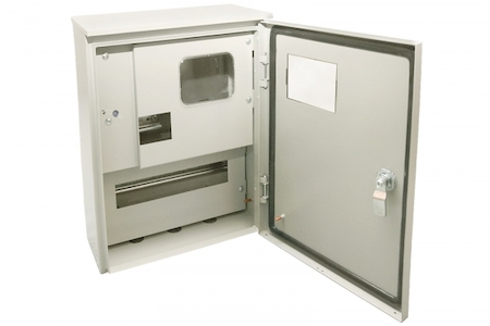 TDM ELECTRIC SQ0905-1002 Корпус металлический ЩУ-3ф/1-0-12 IP66 (ЩУРН-3/12 IP66) с опломбировкой счётчика (542х347х180) TDM